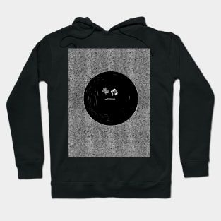 Parsley Black Ball Face Hoodie